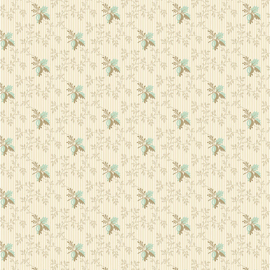 Sienna - Berry Sprig Light Mint - Licence To Quilt
