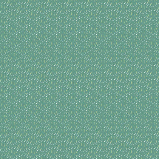 Avalon - Dotted Diamond Green - Licence To Quilt
