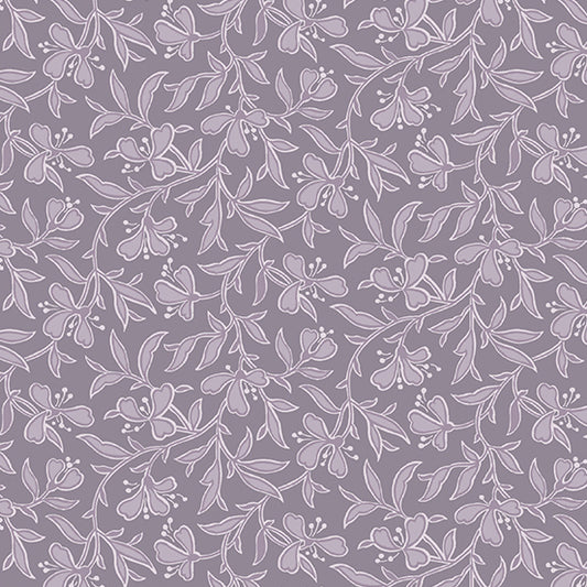 Fleur Nouveau -  Vine Purple - Licence To Quilt
