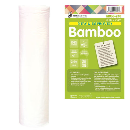 Matilda's Own - Pure Bamboo - Molleton en bambou - Licence To Quilt