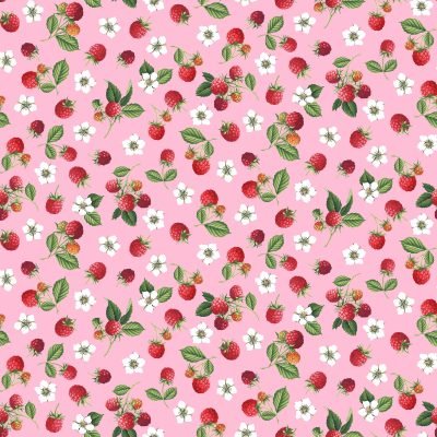 Summer Days - Raspberries Pink - Licence To Quilt