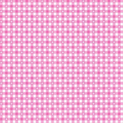 Summer Days - Gingham Pink - Licence To Quilt