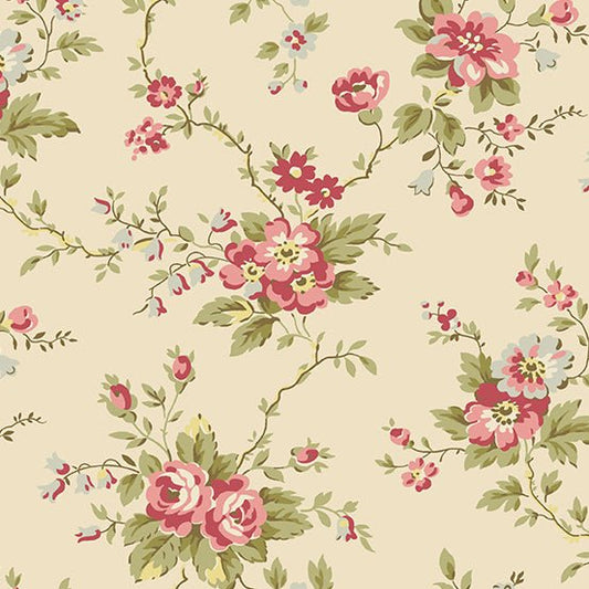 Lady Tulip - Pretty Antique - Licence To Quilt