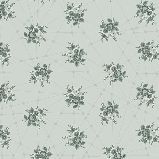 Nonna - Little Bouquets Classic Grey - Licence To Quilt